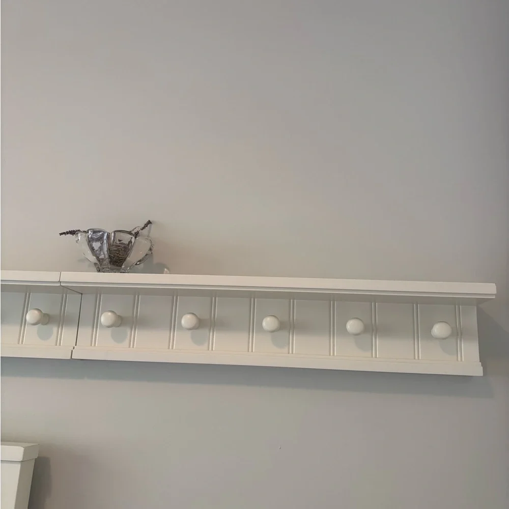 Set of 4 Brand New White Pottery Barn Wall Shelves (Never Used, In Boxes)